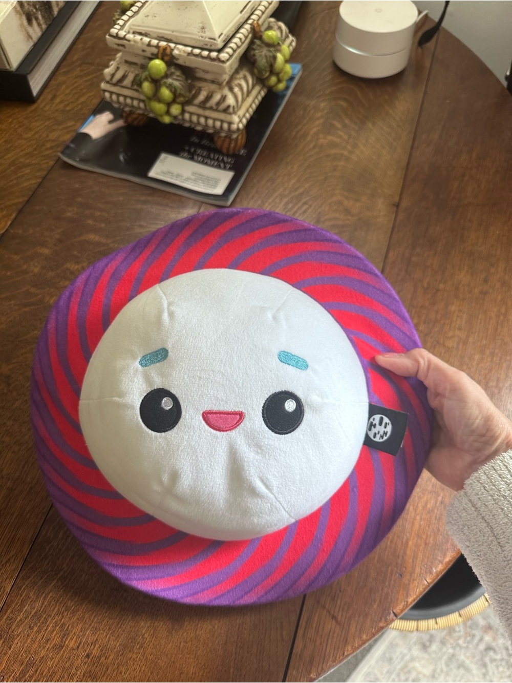 Black & white hole plushie